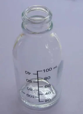 017988 - BOTTLE CLEAR GLASS 100ML