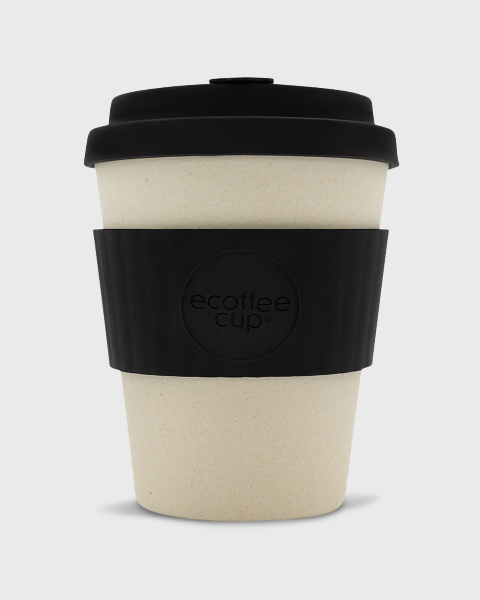 12 oz. Reusable Coffee Cup in Black Nature