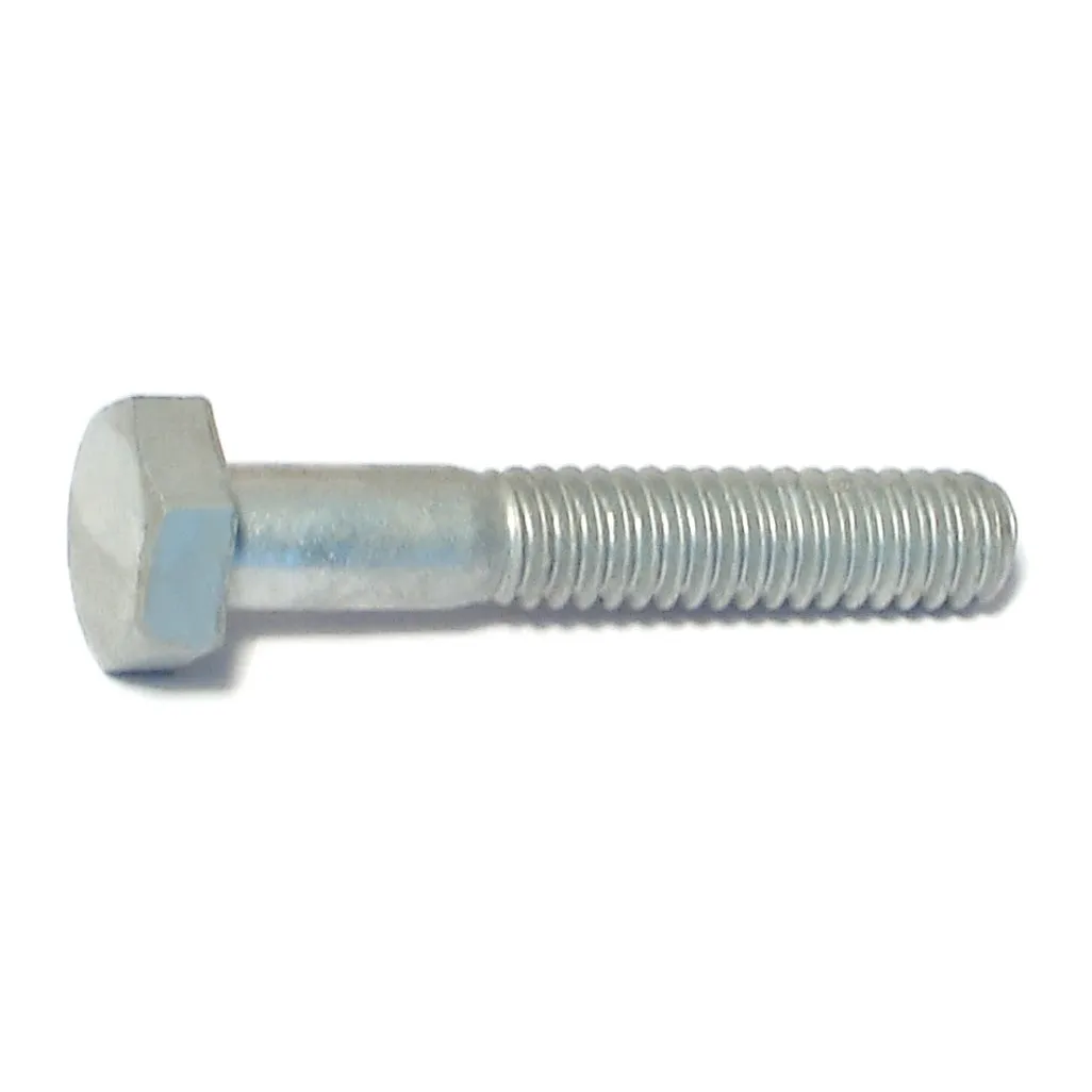 1/4"-20 x 1-1/2" Hot Dip Galvanized Steel Coarse Thread Hex Cap Screws