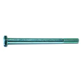 1/4"-28 x 3-1/2" Green Rinsed Zinc Grade 5 Hex Cap Screws (99 pcs.)