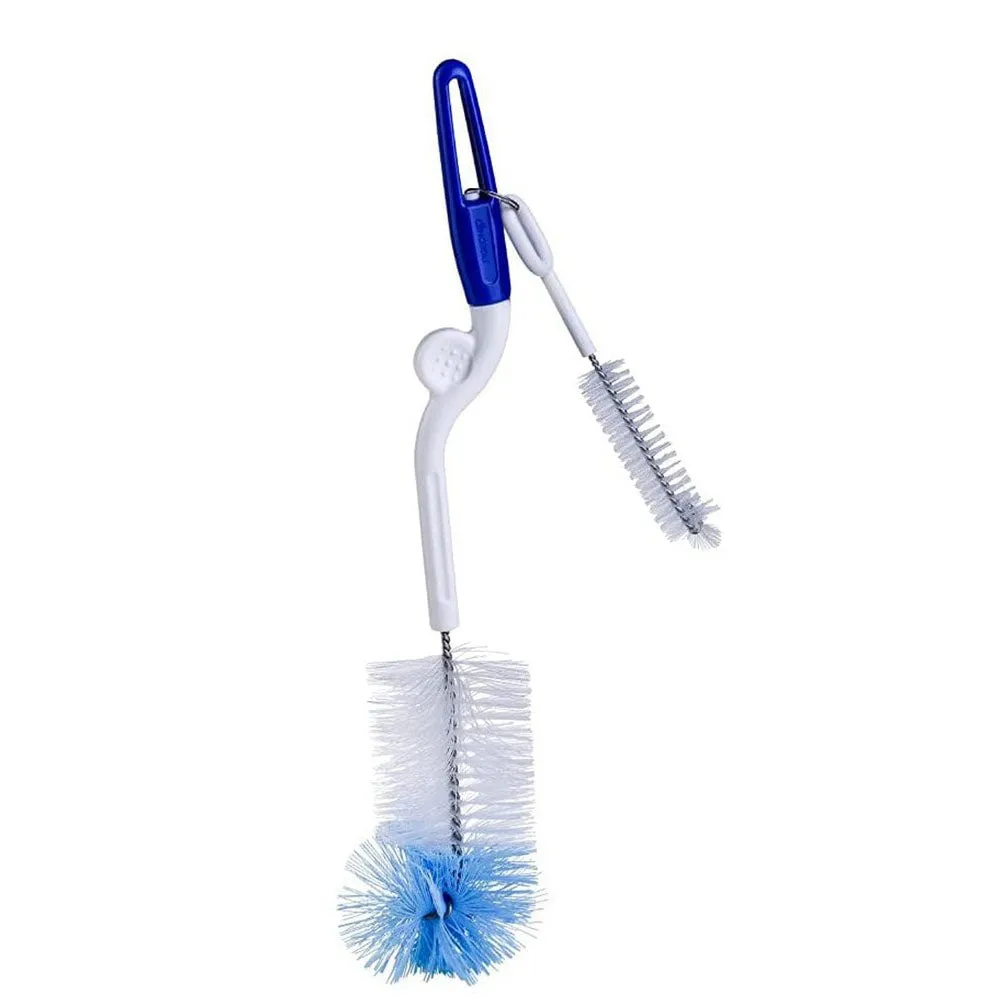 2 In 1 Bottle & Nipple Nylon Brush