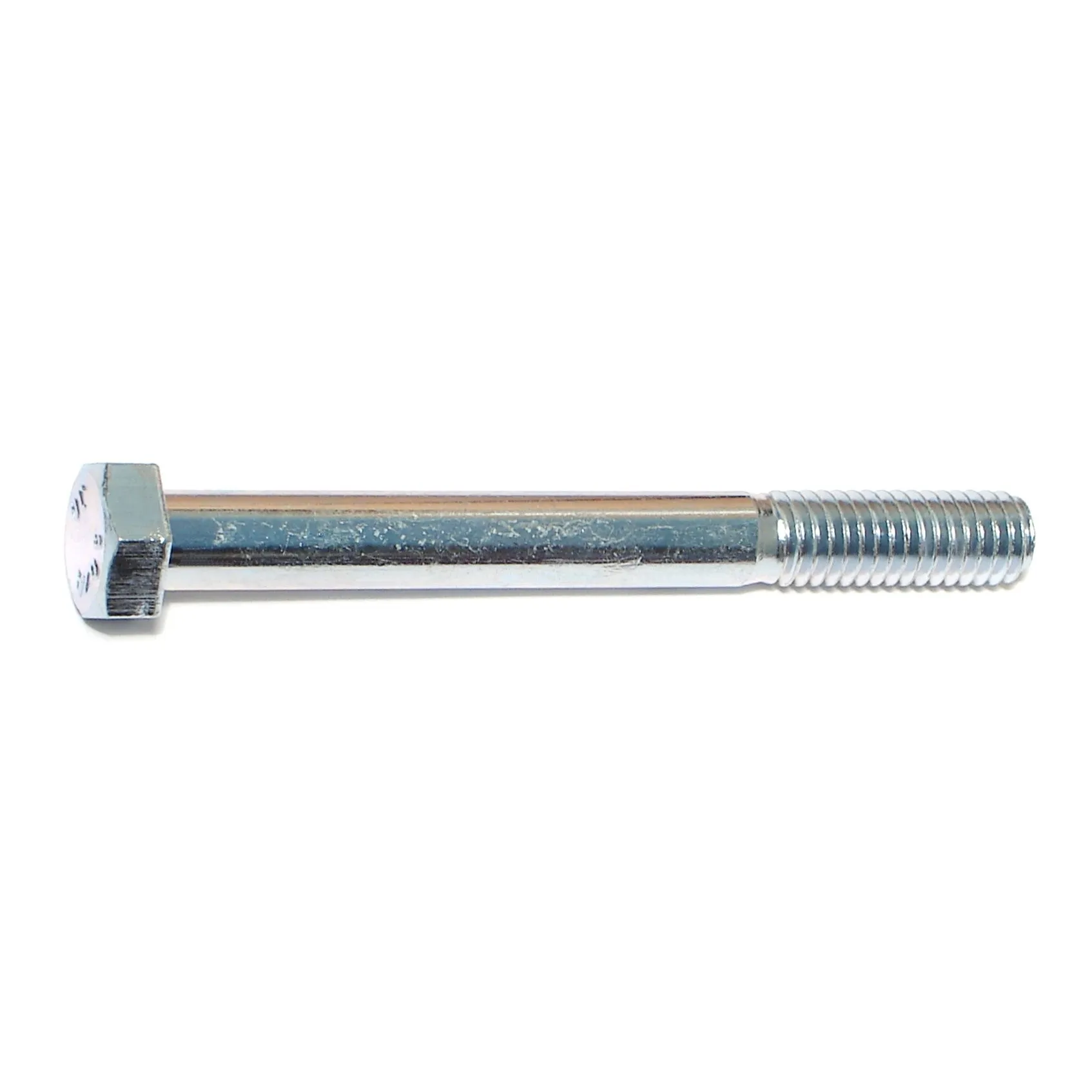 3/8"-16 x 3-1/2" Zinc Grade 2 / A307 Hex Bolts (10 pcs.)