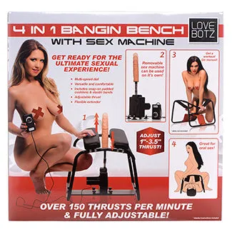 4-in-1 Bangin' Bench with Sex Machine