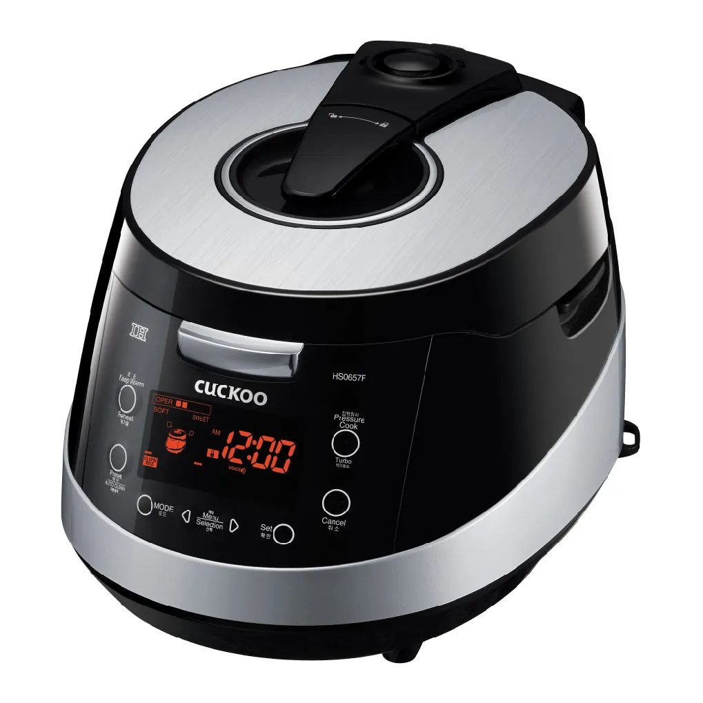 6-Cup IH Pressure Rice Cooker with KOR Voice Navigation (CRP-HS0657F)