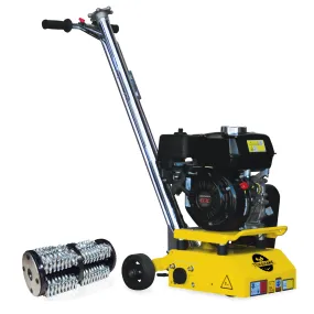 8” Gas Concrete Scarifier Planer Grinder with 5.5 HP Honda Engine & Drum