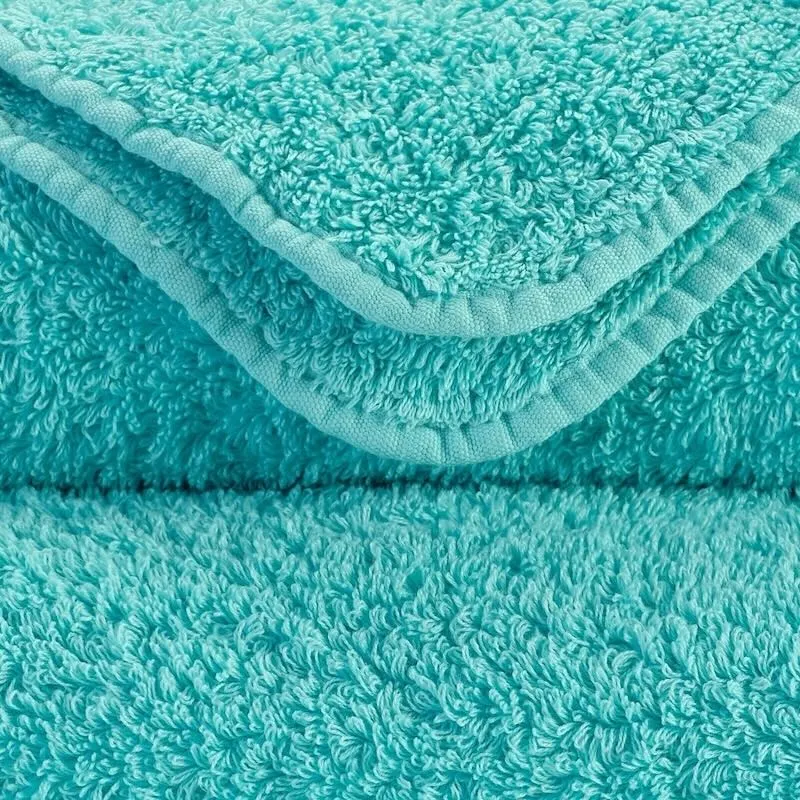 Abyss Super Pile Bath Sheet 40x72 Turquoise 370