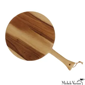 Acacia Round Board with Handle