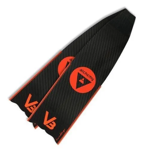 Alchemy V3 carbon fins (footpockets not included)