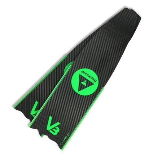 Alchemy V3 carbon fins (footpockets not included)