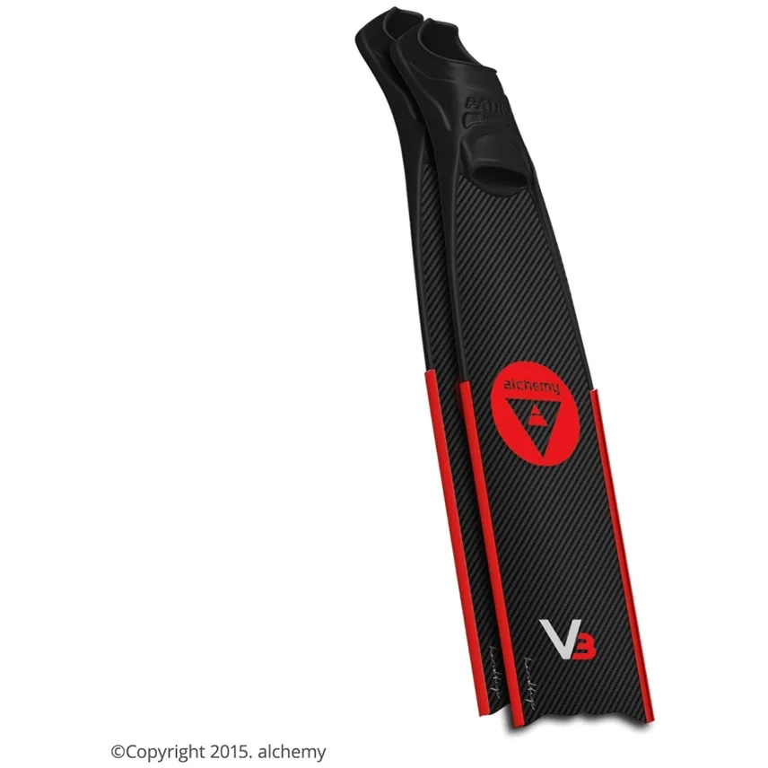 Alchemy V3 carbon fins (footpockets not included)