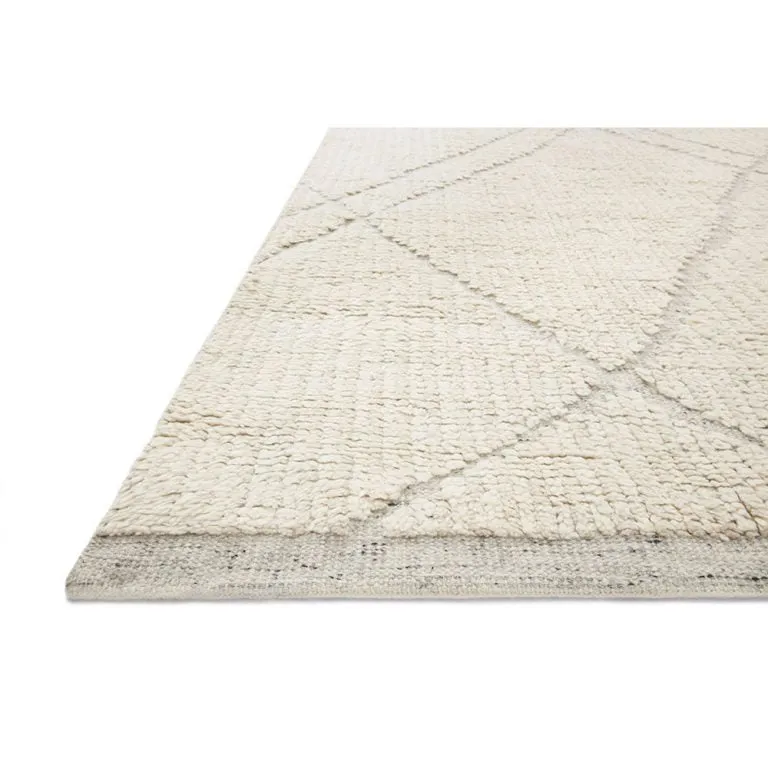 Amber Lewis x Loloi Gwyneth Rug - Ivory Silver