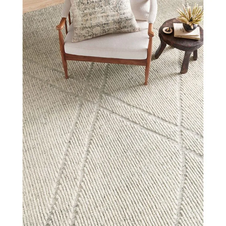 Amber Lewis x Loloi Gwyneth Rug - Ivory Silver