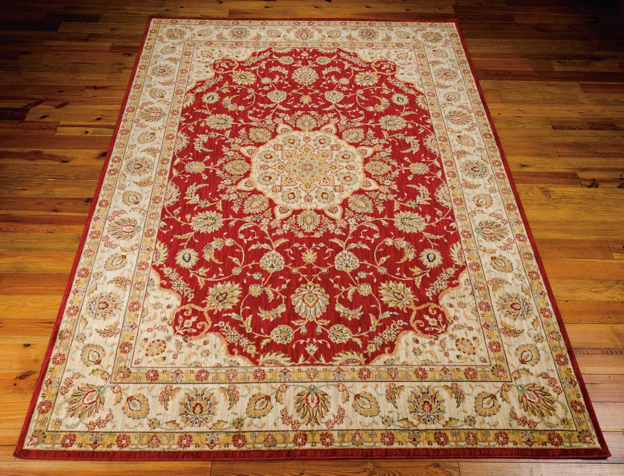 Ancient Times Red Rug