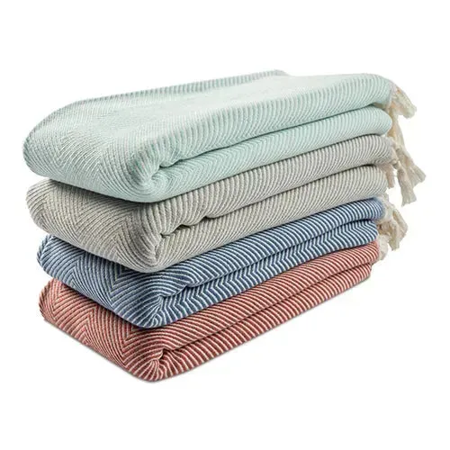 Avery 80291LTG Light Grey Throw Blanket