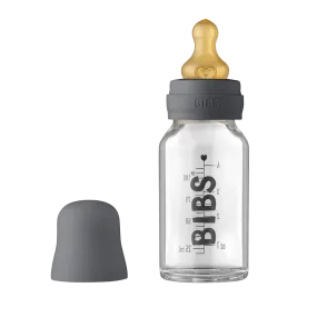 Baby Glass Bottle Complete Set 110ml - Iron