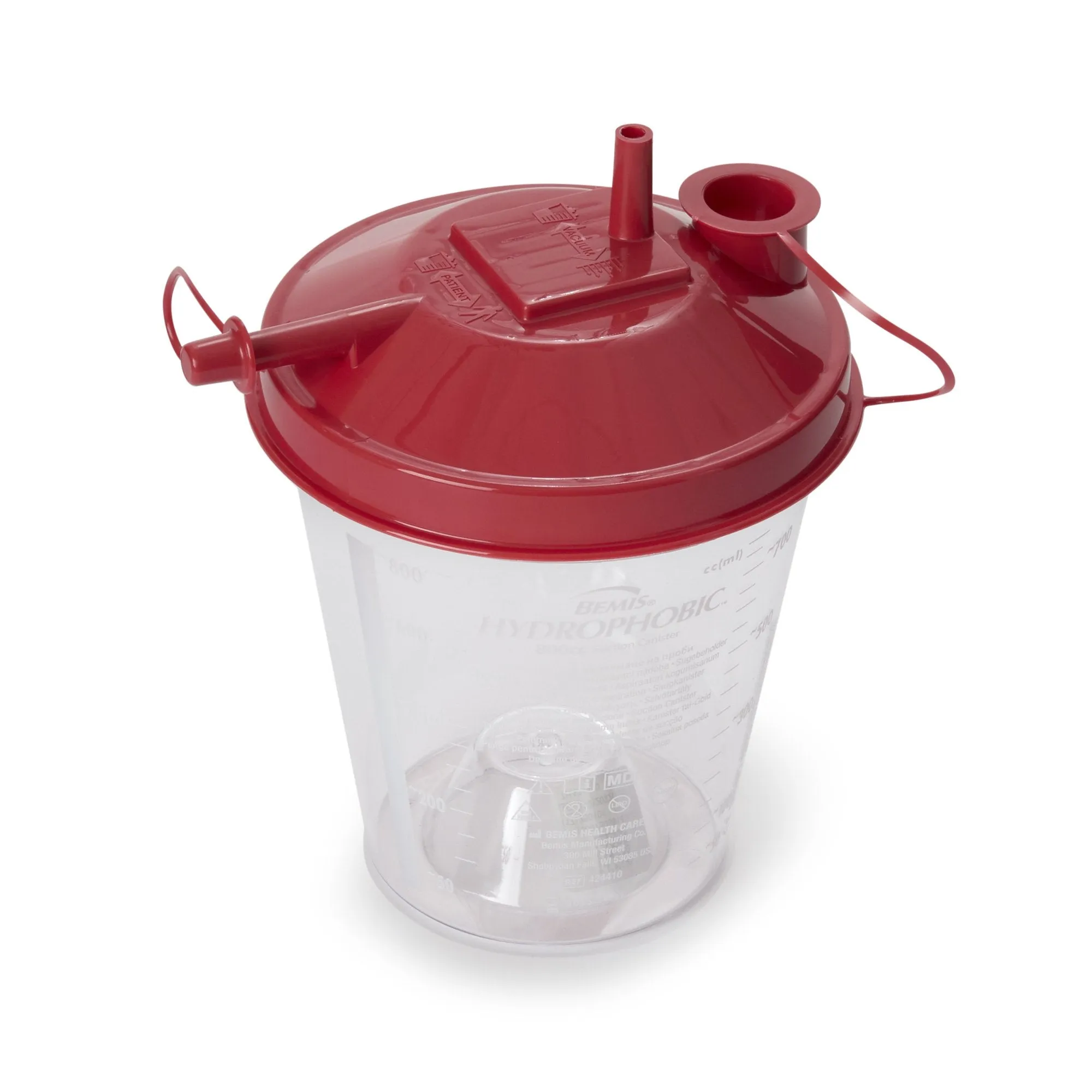 Bemis Healthcare Hydrophobic Suction Canister