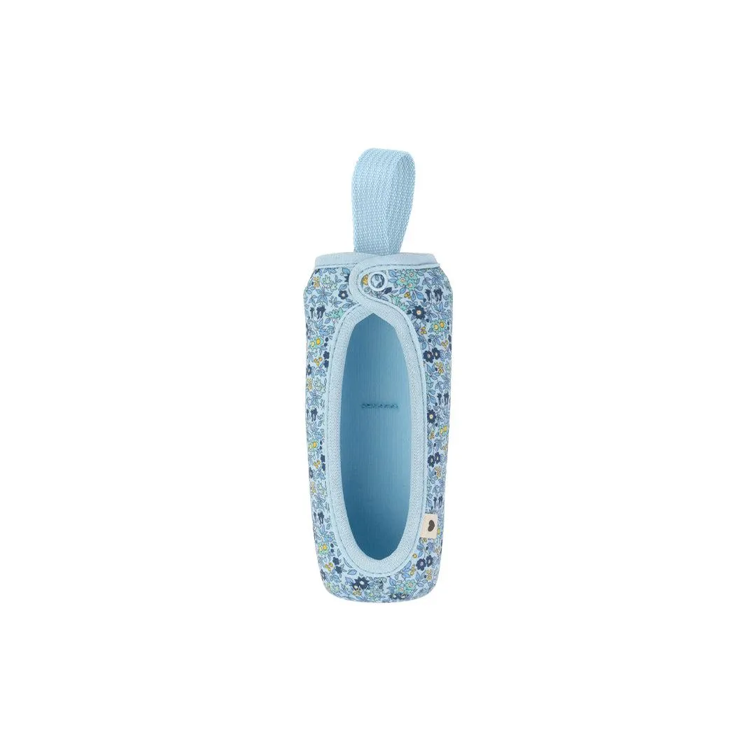 BIBS X LIBERTY Baby Bottle Sleeve - Chamomile Lawn - Baby Blue