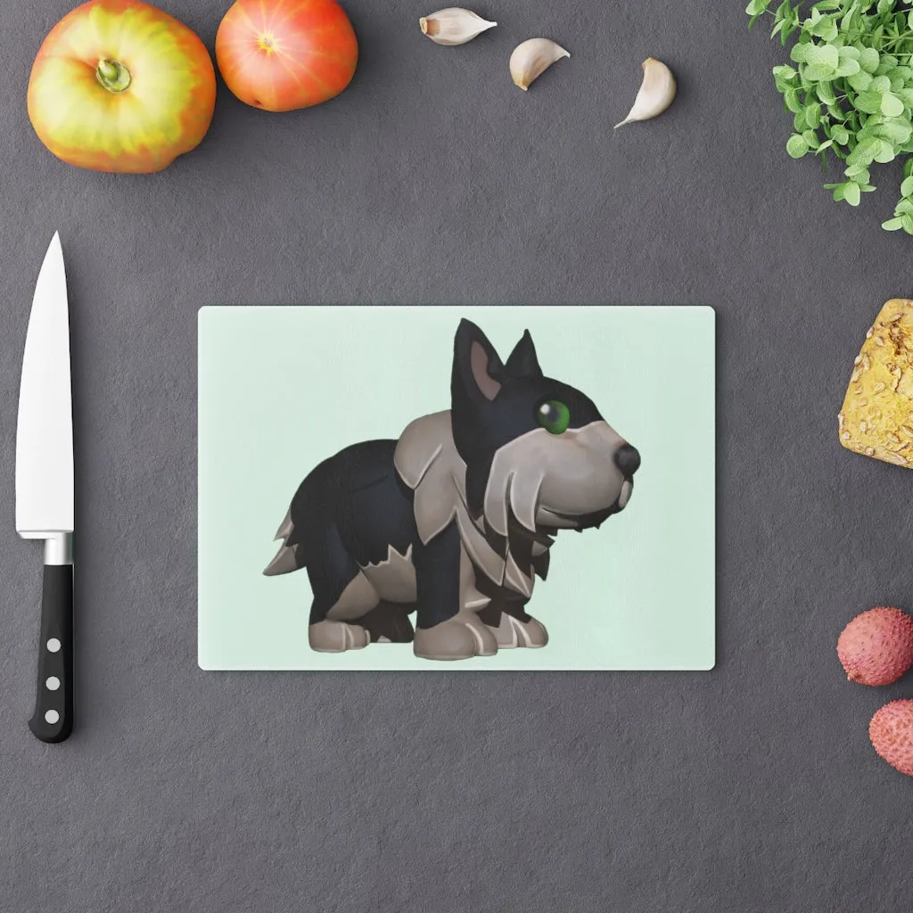 Black Dog Cutting Board