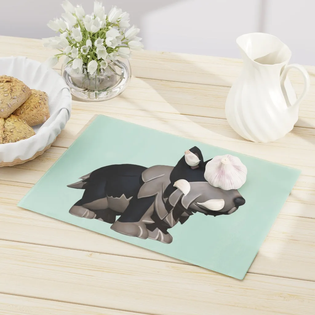 Black Dog Cutting Board