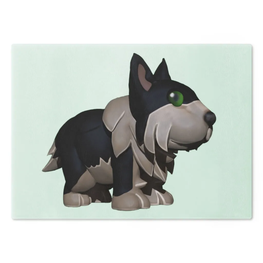 Black Dog Cutting Board