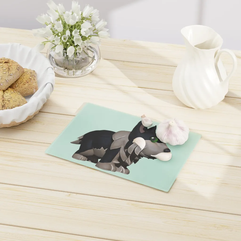 Black Dog Cutting Board