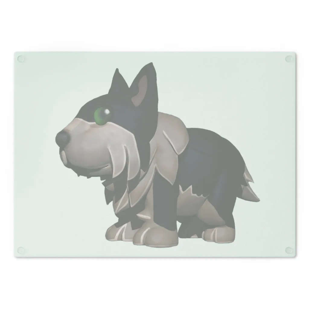 Black Dog Cutting Board