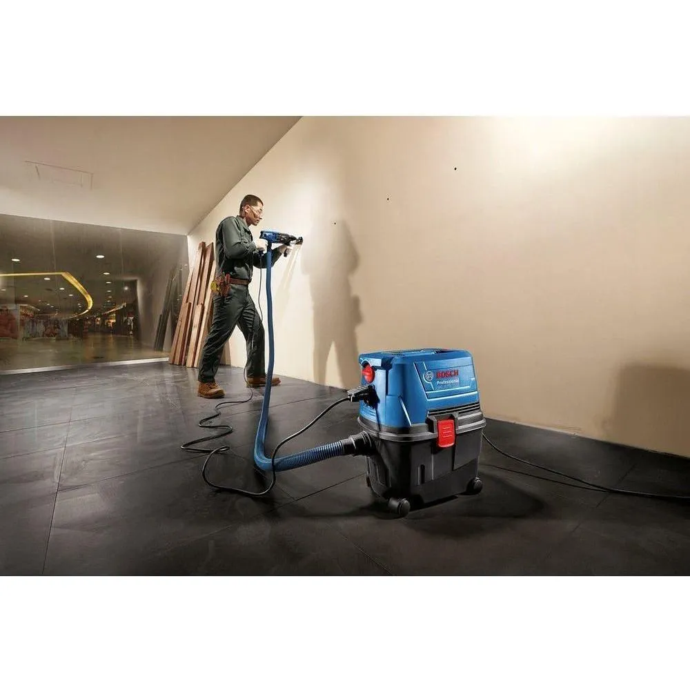 Bosch GAS 12-25 PL/PS Wet & Dry Vacuum 25L 1250W [With Power Socket]