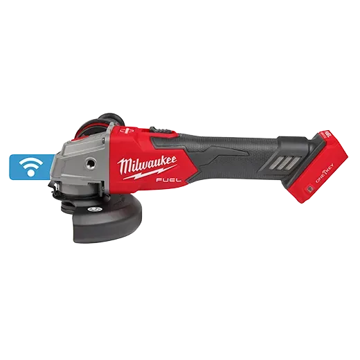 Braking Grinder - Milwaukee M18 FUEL™ 4-1/2" / 5" Braking Grinder w/ ONE-KEY™ Slide Switch, Lock-On, 2883-20