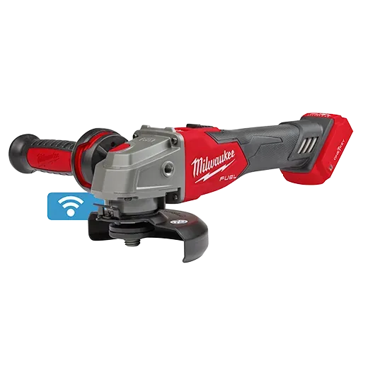 Braking Grinder - Milwaukee M18 FUEL™ 4-1/2" / 5" Braking Grinder w/ ONE-KEY™ Slide Switch, Lock-On, 2883-20