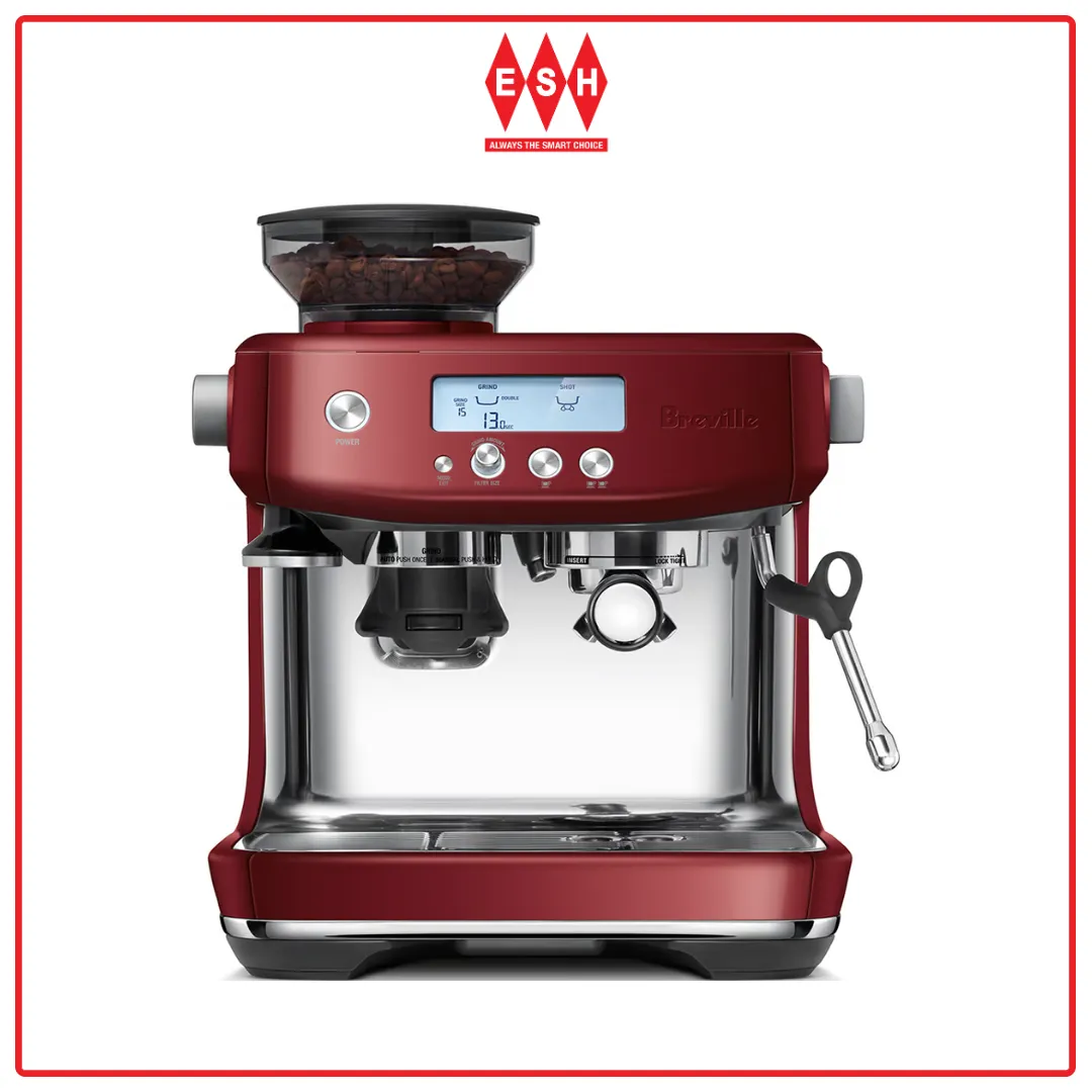 Breville BES878RVC (Red Velvet Cake) The Barista Pro Espresso Coffee Machine