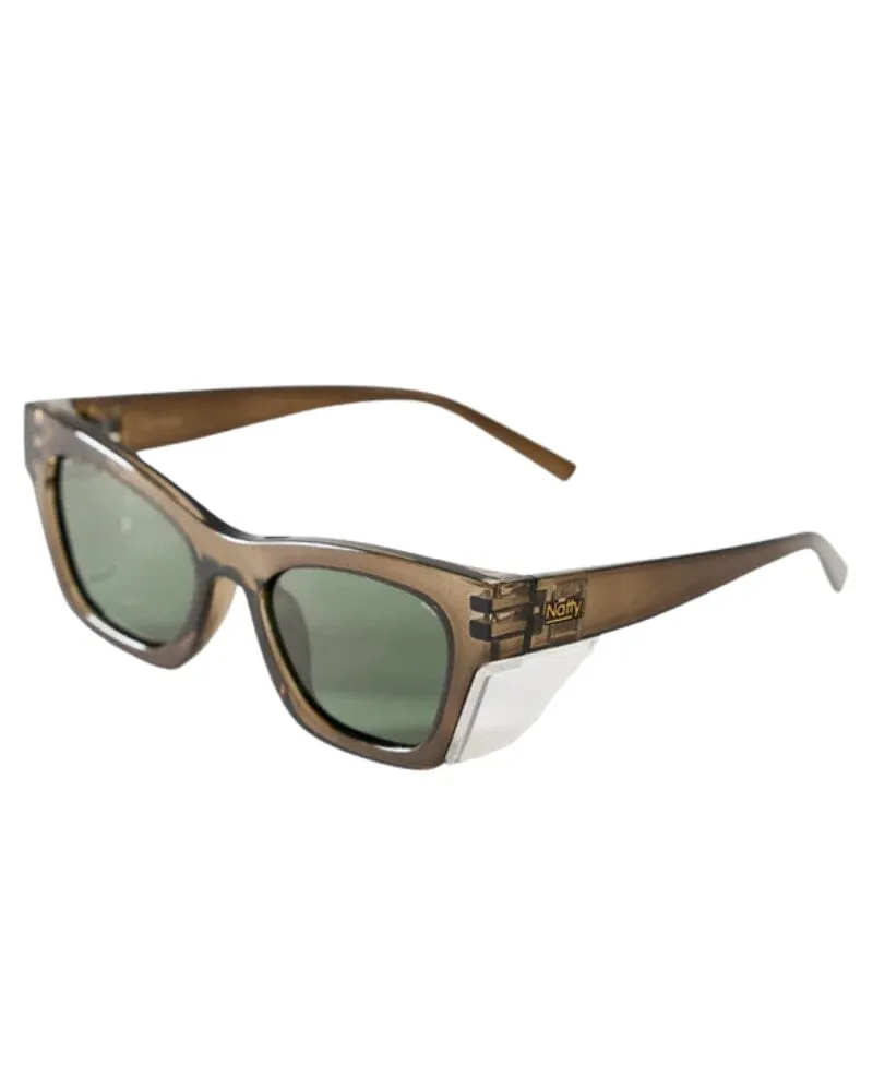 Browse Polarised Safety Glasses - Olive