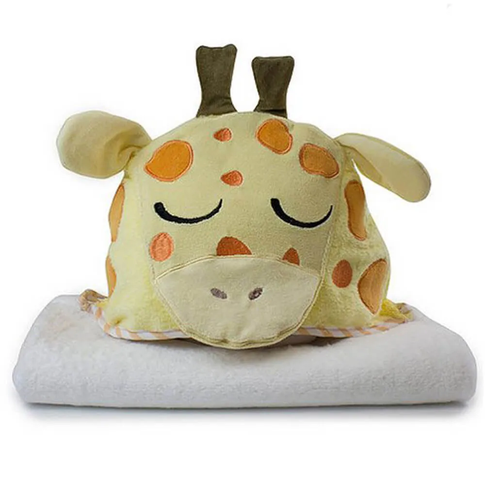 Bubba Blue Giraffe Novelty Hooded Bath Towel