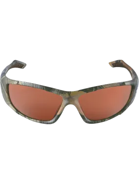 Bullhead Safety® Javelin Safety Glasses with, Camo Frame and Brown Lens BH12108