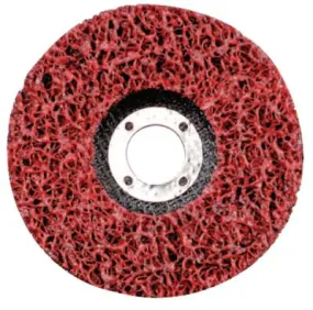 CGW Abrasives EZ Strip Wheels, Non-Woven, 4 1/2 X 5/8, Silicon Carbide, Black, 59201