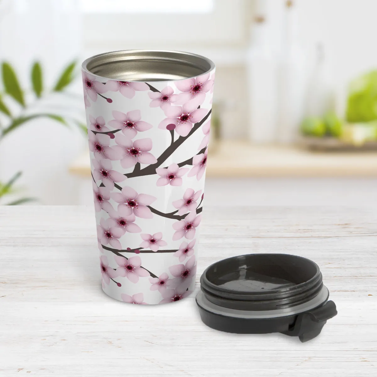 Cherry Blossom Travel Mug