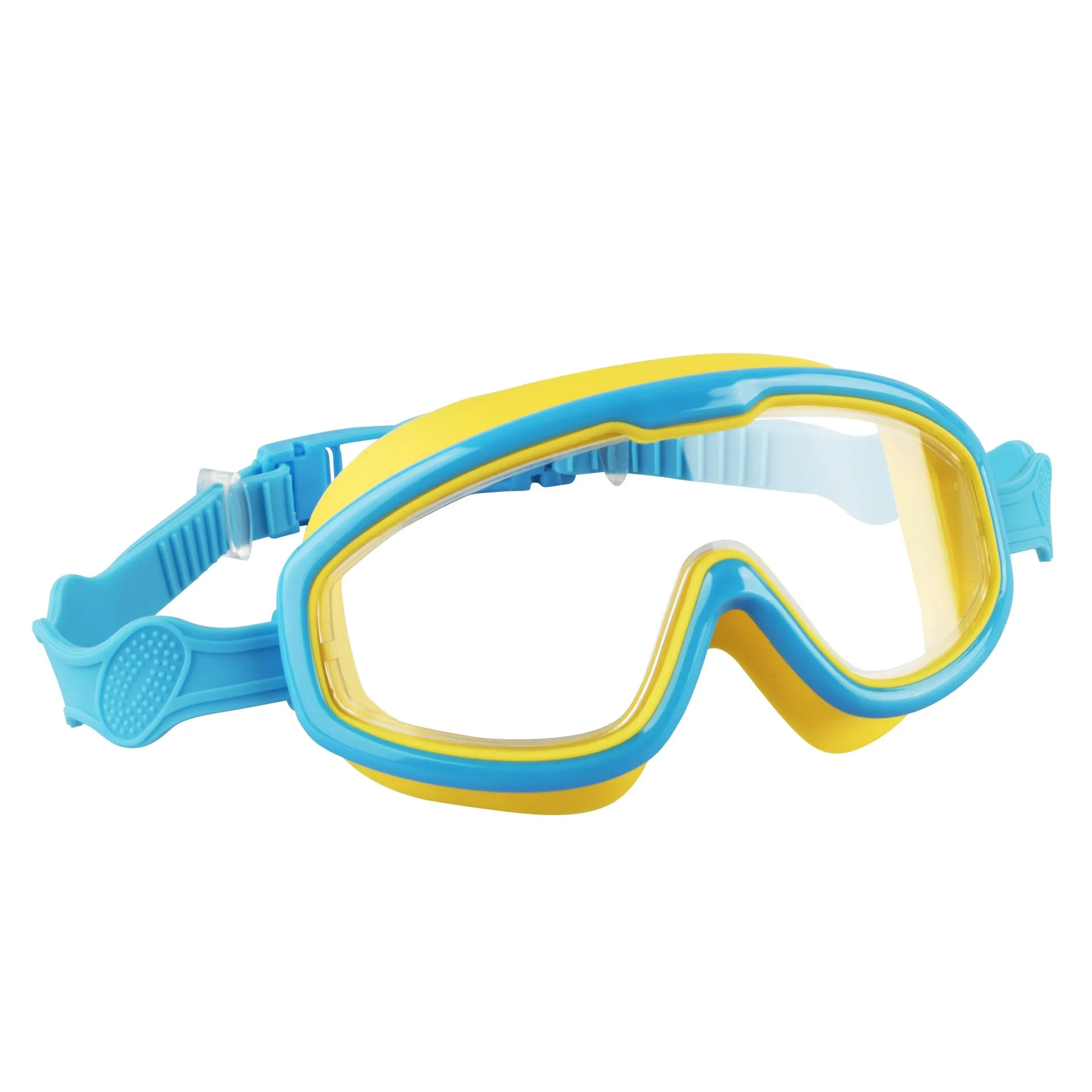 Children's Swimming Goggles Fashion Large Rim Waterproof Anti-Fog HD Boys and Girls Swimming Glasses