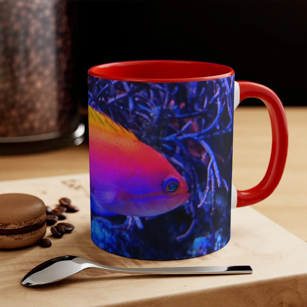 Colored Fish 11oz Accent Mug