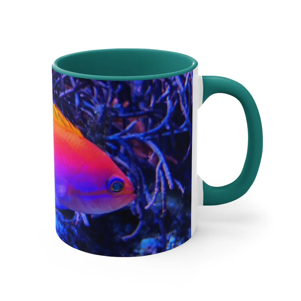 Colored Fish 11oz Accent Mug