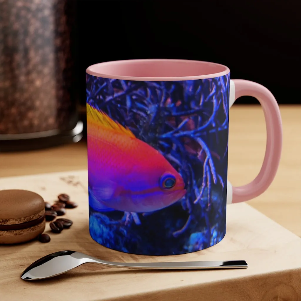 Colored Fish 11oz Accent Mug