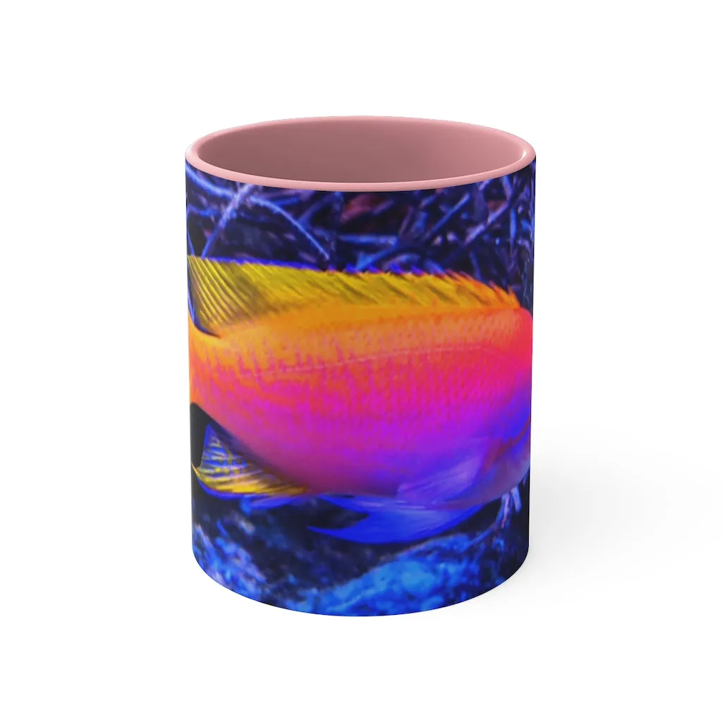 Colored Fish 11oz Accent Mug