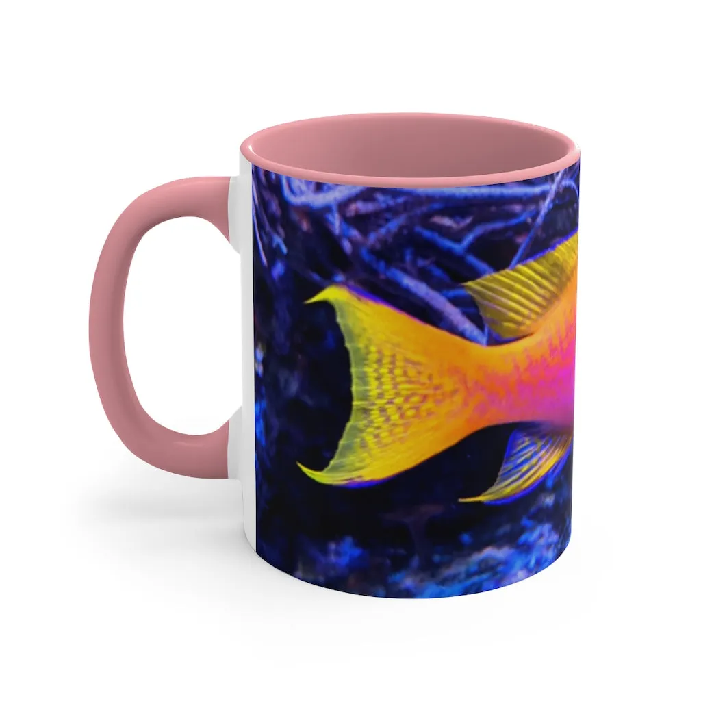 Colored Fish 11oz Accent Mug