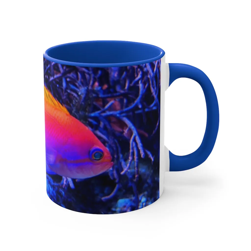 Colored Fish 11oz Accent Mug