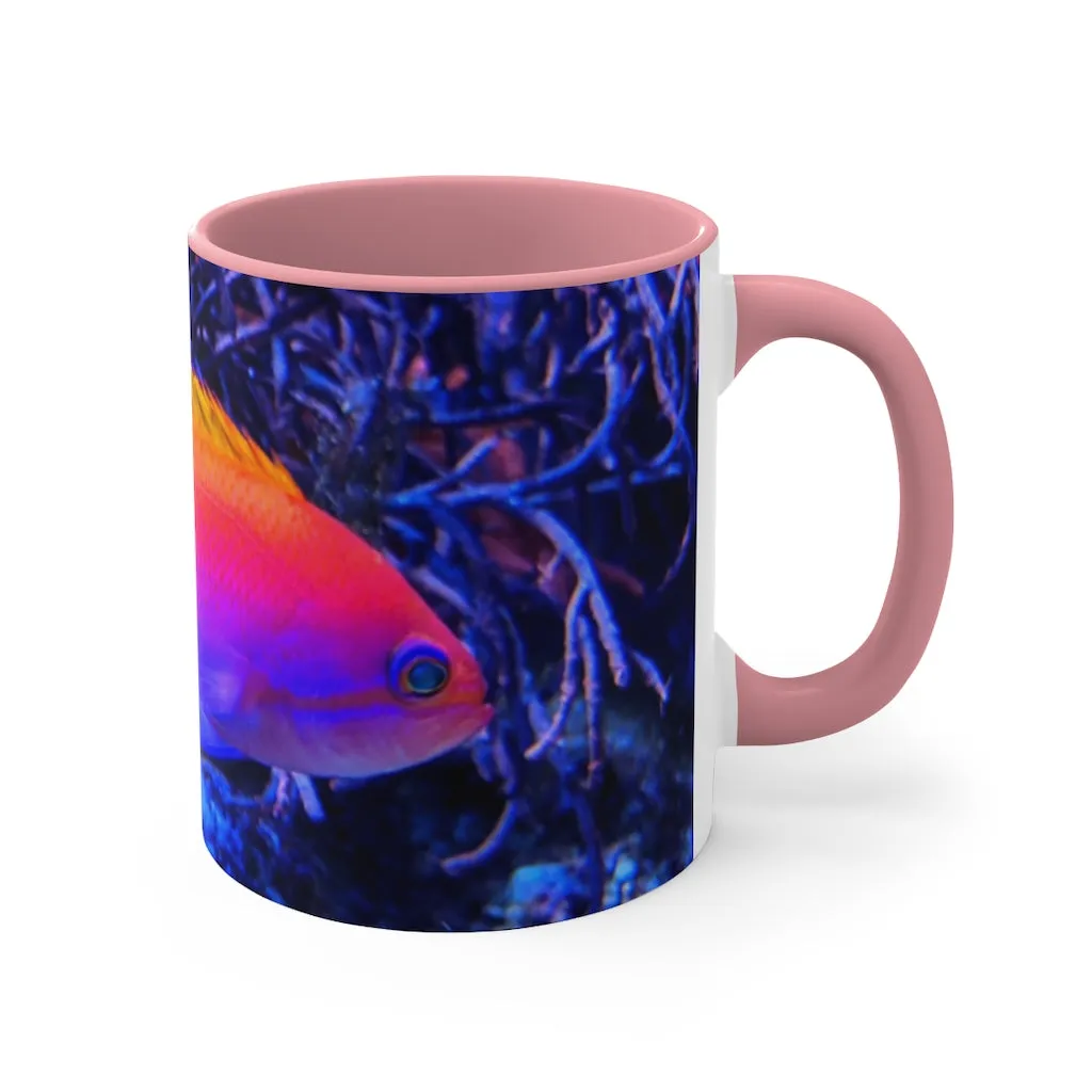 Colored Fish 11oz Accent Mug