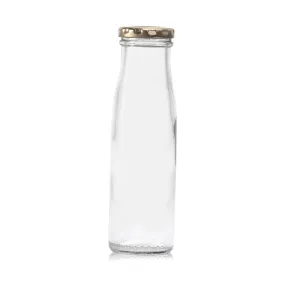 Consol Glass Chutney Bottle 250ml with Gold lid (24 Carton Pack)