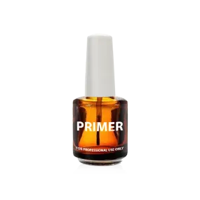 Cre8tion Empty Glass AMBER Bottle, Primer, 0.5oz, 26040 (Packing: 288 pcs/case)