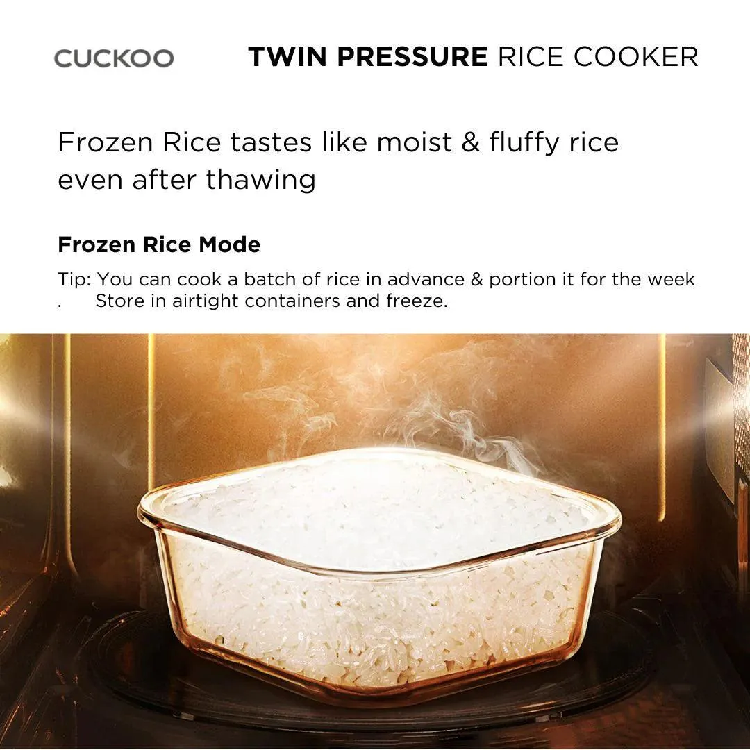 Cuckoo Multi-Functional Twin Pressure Rice Cooker