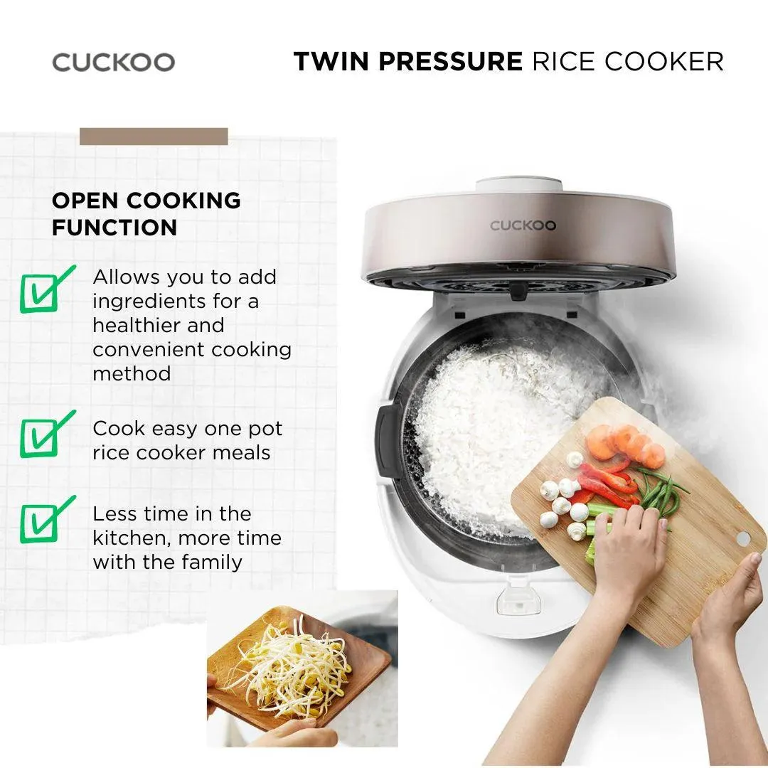 Cuckoo Multi-Functional Twin Pressure Rice Cooker