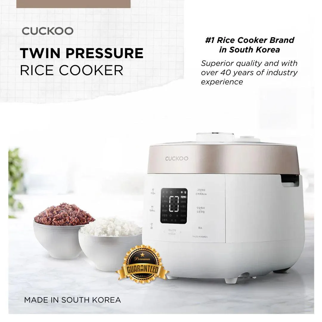 Cuckoo Multi-Functional Twin Pressure Rice Cooker