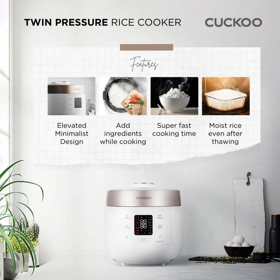 Cuckoo Multi-Functional Twin Pressure Rice Cooker