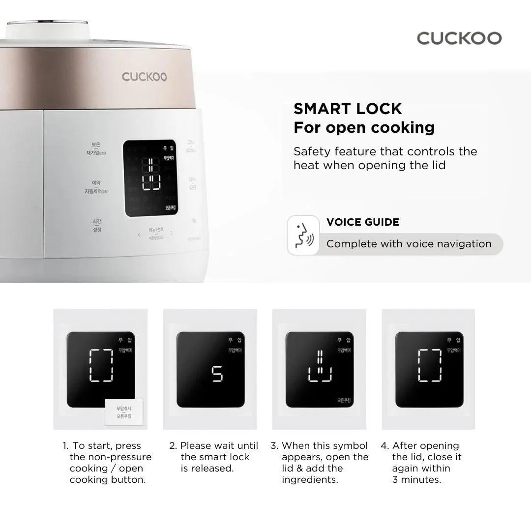 Cuckoo Multi-Functional Twin Pressure Rice Cooker